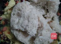 Illustration of colorful home-style fried rice 7