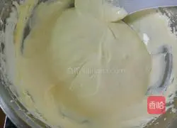 Illustration of making cream pancakes 2