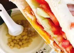 Illustration of making homemade sandwiches 9