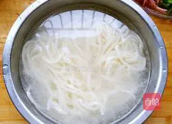 Illustration of homemade fried noodles 4