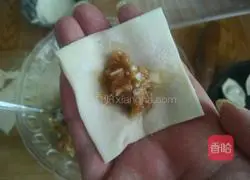 Illustration of how to make fried wontons 4