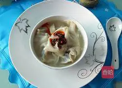 Yuanbao Wonton Recipe Illustration 12