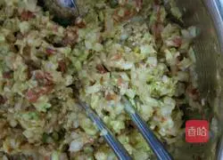 Illustration of making coarse grain dumplings 3