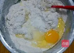 Illustration of how to make horseshoe flower steamed buns 4