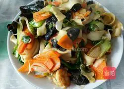 Illustration of how to make fried noodles 5