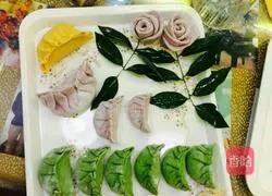 Illustration of how to make colorful dumplings 4