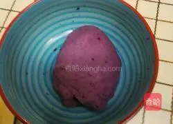 Purple sweet potato steamed buns Practice illustration 3