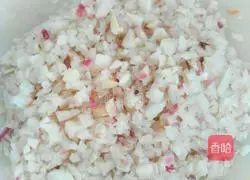 Illustration of how to make steamed buns with pork and radish 3