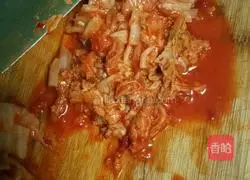 Illustration of how to make kimchi pancake 2