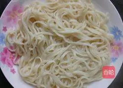 Illustration of how to make tomato and egg noodles 13