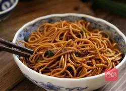 Illustration of how to make soy sauce noodles 5