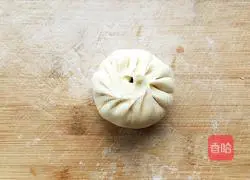 Illustration of making dough bean paste pancakes 9