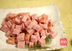 Korean spicy cabbage fried rice Practice illustration 4