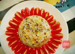 Egg Fried Rice Recipe Illustration 9