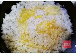 Illustration of how to make seasonal vegetable and egg fried rice 3