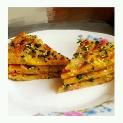 Potato shredded egg pancake
