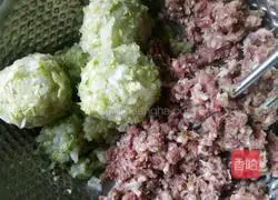 Illustration of how to make beef and cabbage dumplings 7
