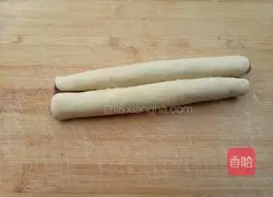 Illustration of how to make two-color steamed buns 10