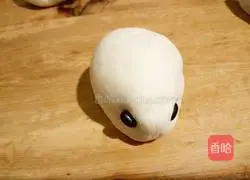 Illustration of how to make hedgehog milk-flavored steamed buns 5