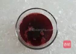 Beet juice noodle dumplings recipe 3