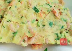 Illustration of how to make shrimp paste cake 10