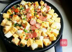 Illustration of how to make steamed buns, duck egg and seasonal vegetable cakes 6