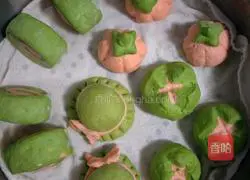 Illustration of how to make vegetable steamed buns 3