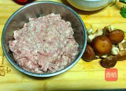 Illustration of how to make fried meatloaf 1