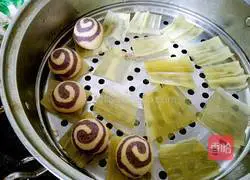 Illustration of how to make snail steamed buns (grains) 10