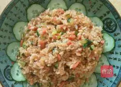 Soy Sauce Fried Rice Recipe Illustration 3