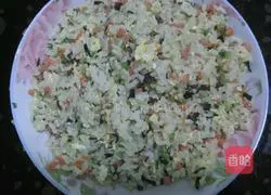 Children's creative fried rice recipe 5