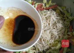 Illustration of home-style fried noodles 6