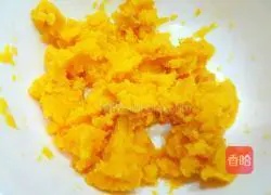 Illustration of how to make sweet potato and rose steamed buns 4