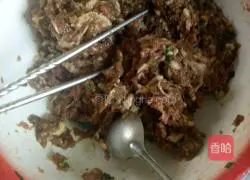 Illustration of how to make meat buns 2