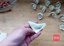 Illustration of Homemade Wonton Making 6