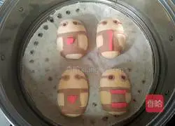 Minion Steamed Buns Recipe Illustration 11