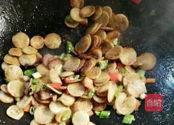 Salt and pepper mung bean cakes Practice illustration 9