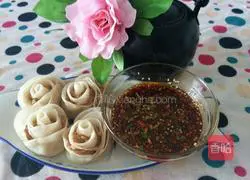 Illustration of how to make rose dumplings 12