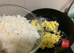 Illustration of traditional egg fried rice bento 6