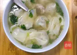 Illustration of how to make small wontons (authentic Fujian snacks) 6