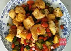 Illustration of how to make nutritious fried steamed bun slices 5