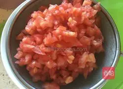 Illustration of how to make tomato and egg dumplings 8