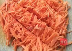 Illustration of how to make original carrot cake 1