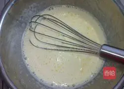 Illustration of how to make cocoa waffles 4