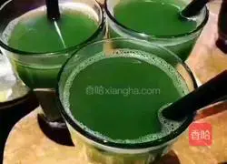 Illustration of how to make green steamed buns 2