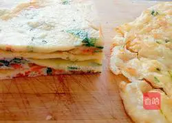 Celery and carrot soft pancakes (home-style version) illustration 11