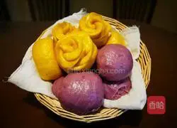 Illustration of making two-color multi-grain steamed buns 17