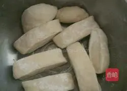 Illustration of how to make sweet potato steamed bun rolls 1