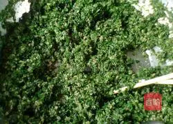 Illustration of how to make shepherd's purse dumplings 6