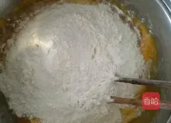 Illustration of how to make sweet potato dough cake 2